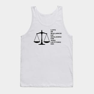 Life İs Balance Tank Top